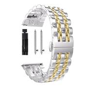 YGUKOJ Cinturino in acciaio inossidabile compatibile con Galaxy Watch 3 LTE 41mm 45mm Cinturino Bracciale for Gear Sport/S2 S3 42mm 46mm 20mm 22mm Cinturini(Colorful,For S3 Classic)