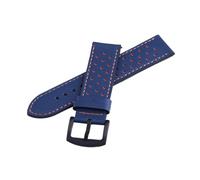 YGUKOJ Cinturino in pelle compatibile con orologio galassia Samsung 3 45/41mm / 42mm / 46mm / attivo 2 cinturino braccialetto compatibile con Huawei Watch GT2 46mm GT 2E cinghie(Blue Orange,20mm)