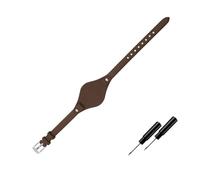 YGUKOJ Compatibile Con Fossil ES3077 ES2830 ES3262 ES3060 Cinturino Da Donna Alla Moda Cinturini For Orologi In Vera Pelle Bracciale Piccolo Da Donna(Dark brown silver)