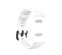 YGUKOJ Molti colori Nuovi cinturini for orologi in silicone compatibili con Honor Band 6 Smart Cinturino di ricambio compatibile con Band 6 regolabile(White,For Huawei band 6)