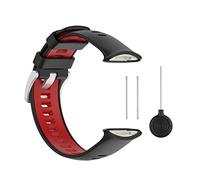 YGUKOJ Polsino Silicone Sport Compatibile con Vantage Polar Van V2 Guarda la cinturino di ricambio Braccialetto Accessori for cinturini 1: 1(Black Red)