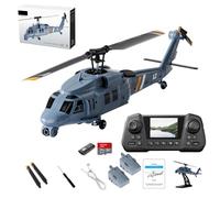 YGWXYYZJ Elicottero Drone HD con Sistema di Posizionamento a Flusso Ottico, Batteria Modulare & Controller con Display Integrato - Aeromobile RC ad Alte Prestazioni con 3 Modalità di Velocità