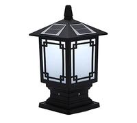 YGZPALH Luci Da Esterno A LED, Lampada Da Esterno Con Attacco E26, Lanterna Da Esterno Con Paralume In Vetro, Illuminazione Esterna A Colonna Per Recinzioni In Legno 4x4 5x5, Patio, Vialetti