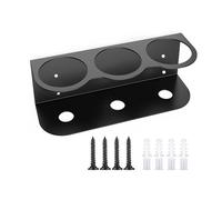 YH005-1 Supporto per bombolette spray a tre fori in metallo montato a parete per