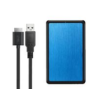 YHAILI 2.5 "Hard Drive Esterni Enclosure 5Gbps Trasferimento HDDs Case SATA3.0 2.0 Adattatore di Alluminio Hard Drive Box Case