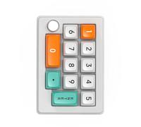 YHAILI Tastiera meccanica 2.4Ghz 3Modes di gioco della piccola tastiera di chiave programmabile 12 con la retroilluminazione ed i tasti di scelta rapida personalizzabili