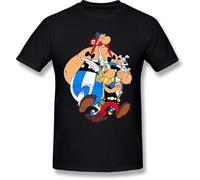YHBCVSS Asterix T Camicie e T-Shirt Asterix And Obelix T-Camicie e T-Shirt(XX-Large)