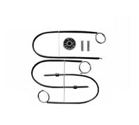 YHBH Kit di Riparazione per Alzacristalli Elettrici per Smart per Roadster 2003, 2004 E 2005, Staffa Alzacristalli E Maniglie Alzacristalli, Lato Anteriore Destro Alzacristallo Meccanico