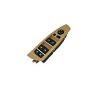 YHBH Sollevamento Interruttore Alzacristalli Auto per BMW Serie 7 F02 F01 2009-2015 61319241915 Set Elettrici, Regolatore di Altezza, Pulsante di Comando Interruttori Pulsante(Beige)