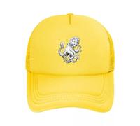 YHCIREB Cappellino da Baseball 2025 Hoptopus - Il Polpo Che beve Birra, Berretto da Baseball Traspirante, Casual, Unisex, da Esterno