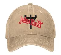 YHCIREB Cappellino da Baseball Lavato Judas Metal Band Priest, Classico Cappello da Camionista Estivo Unisex per Ragazzi, con Musica Heavy Metal Inglese