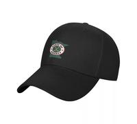 YHCIREB Cappellino da Baseball State of Hockey Party Nero Nuovo Cappello da Uomo e da Donna