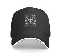 YHCIREB Cappellino da Baseball The Child of The Abyss Christmas Hollow Knight Action Adventure Sandwich Uomo Donna Traspirante Copricapo Cappello Sportivo