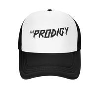 YHCIREB Cappellino da Baseball The Prodigy Logo Mesh per Adulti con Fascia Curva da Camionista Regolabile da Corsa, Estivo