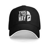 YHCIREB Cappellino da Baseball This is The Way Outdoor Sports Regolabile Trucker Coppia Donna Y2K Design Carino Cappello Snapback