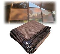 YHDZWY Telo Ombra Occhiellato Rete Ombreggiante con Occhielli Tende da Sole Resistente Ai Raggi UV Panno Parasole per Esterni Facile da Installare per Patio Portico Protezione((1x1) m)