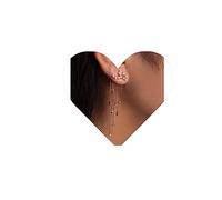 Yheakne Stella Catena Orecchini Penzoloni Cristallo Nappa Goccia Gioielli Per Le Donne e Le Ragazze Regali