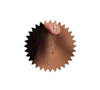 Yheakne Stella Catena Orecchini Penzoloni Oro Nappa Catena Orecchini Boemia Stella Orecchio Scalatore Orecchini Lungo Cristallo Nappa Goccia Orecchini Gioielli Per Le Donne E Le Ragazze Regali (oro)