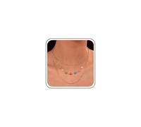 Yheakne Vintage strati collana di fiori colorati multi colore margherita fiore Choker collana oro arcobaleno margherita collana smalto collana floreale catena gioielli per le donne