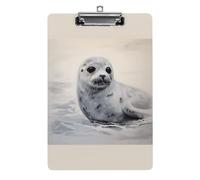 YHEGBFD Appunti Acrilico Arpa Seal Pittura Stampa Appunti Standard A4 Formato Lettera Clip Board Leggero Clip Board Carino Clip Board Modello Personalizzato