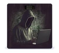 YHEGBFD Bilancia peso,Bilancia digitale hacker,Bilancia del peso corporeo,Bilance elettroniche,Bilancia di peso corporeo ad alta precisione