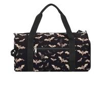 YHEGBFD Borsa da palestra con pipistrelli volanti di Halloween, borsa da palestra per donne e uomini, borsa da palestra con scomparto per scarpe borsa da palestra riutilizzabile, mini borsa da