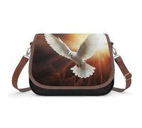 YHEGBFD Borsa in pelle Dove Sun Art Borsa a mano in morbida ecopelle borsa a tracolla da donna portafogli e borse in pelle con manico superiore