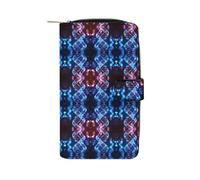 YHEGBFD Portafoglio in pelle DNA Genetic Helix Print Portafogli Elegante Portafoglio con Cerniera Portafoglio per Uomo Donna Portafoglio Tasca in Vera Pelle Portafoglio, 19.7x11x3.5cm, DNA Genetic