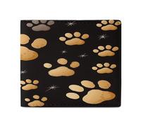 YHEGBFD Portafoglio sottile da uomo, stampa di zampa di cane, portafoglio da uomo, portafoglio per carte, portafogli da uomo, portafogli con tasca frontale da uomo, stile, taglia unica, moderno