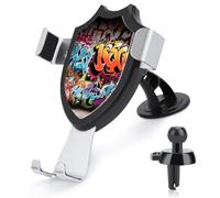 YHEGBFD Supporto per telefono da auto, graffiti hip hop, supporto per telefono cellulare, supporto per telefono cellulare per auto, supporto per telefono per tutti gli smartphone.