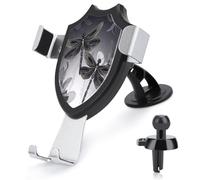 YHEGBFD Supporto per telefono da auto, libellule grigie, supporto per telefono cellulare, supporto per telefono cellulare per auto, supporto per telefono per tutti gli smartphone.
