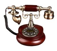 YHEIANJ Telefono a Pulsanti, Telefono Fisso con Filo, Telefono retrò Digitale Fisso, Telefono Decorativo con Pulsanti, Linea Fissa per Ufficio Domestico