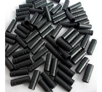 Yhenlovtt 100 tappi terminali per cavi del cambio e del freno per bicicletta, 4 mm e 5 mm, in plastica e acciaio, puntali per alloggiamento cavi per bici da strada e montagna (5 mm)