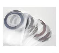 Yhenlovtt 14 pezzi di materiale olografico per legare le mosche con nastri luccicanti per stelle filanti e mosche, 1 mm di larghezza 18,2 m per rotolo