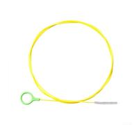 Yhenlovtt 2. Spazzola flessibile per la pulizia dello scarico, per tettuccio apribile, tergicristallo, ruota, bagagliaio e serbatoio carburante, con setole in nylon e asta in acciaio inox