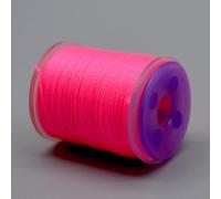 Yhenlovtt 200d ami da pesca in tessuto per legare la mosca, bobina da 91,4 m, fluorescente, corpo in nylon per filo compatibile con standard S (rosa)
