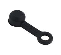 Yhenlovtt 50 pinze in gomma compatibili con Hayes per coperture idrauliche a disco, viti di spurgo dei freni, per bici da strada e montagna (nero)