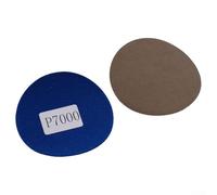 Yhenlovtt 50pcs Rotondo Secco Dischi di Carta vetrata 3 Pollice Carburo di Silicio Abrasivi Per Lucidare Legno E Più Gamma Di Grana 400 A 7000