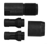 Yhenlovtt Adattatore modificato per smerigliatrice angolare per tipo 100 con filettatura M10 x 1,5, si converte in mandrino smerigliatrice diritto, compatibile con teste di rettifica da 3 mm e 6 mm