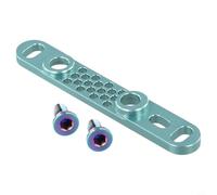 Yhenlovtt Adattatore per freno a disco da strada per bici e supporto piatto per freno a disco compatibile 160 mm 140 mm per anteriore con rotori Campagnolo (verde)