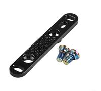 Yhenlovtt Adattatore per freno a disco piatto anteriore per bici da strada, 7075, staffa a pinza in lega di alluminio, converte da 140 mm a 160 mm, compatibile con SRAM e include 2 viti di montaggio