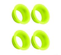 Yhenlovtt Anelli di bloccaggio del freno della bicicletta, per pinze a 4 pistoncini Magura MT5 MT7, 4 coperture decorative colorate, accessori di personalizzazione in plastica leggera (verde chiaro)