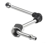 Yhenlovtt Bacchetta a vapore per macchina da caffè in acciaio inox, per macchina da caffè DeLonghi, ricambio perfetto per creare schiuma di latte cremoso (3 fori)
