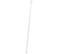 Yhenlovtt Bastone telescopico bianco a molla, estensibile, senza foratura, asta estensibile per finestra, asta per tenda regolabile, per cucina, bagno (60-110 cm)