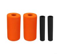 Yhenlovtt Binary Pack Rulli in schiuma ad alta densità per gambe e macchine arricciacapelli, estensione del piede in schiuma per cuscinetti, panca inversione tavolo Plus Home (140 mm arancione)
