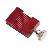 Yhenlovtt Blocco di posizionamento righello in acciaio con recinzione di arresto per misurazione e marcatura, strumento di limite per tracciare compatibile con regole da 20 mm, 26 mm, 29 mm, 39 mm