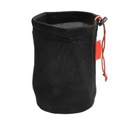 Yhenlovtt Borsa a rete leggera per riporre pentole e stoviglie, design anticollisione per attrezzatura da campeggio, Come da immagine, 16*20cm