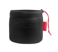 Yhenlovtt Borsa a rete leggera per riporre pentole e stoviglie, design anticollisione per attrezzatura da campeggio, Come da immagine, 19*20cm