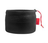 Yhenlovtt Borsa a rete leggera per riporre pentole e stoviglie, design anticollisione per attrezzatura da campeggio, Come da immagine, 26*18cm