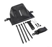 Yhenlovtt Borsa impermeabile per forcella anteriore della bicicletta, 10 l, con portapacchi a sgancio rapido, in PVC, borsa a tracolla per e-scooter, E-For Bike, mountain bike e bici da strada, L (10L